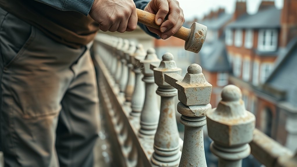 Balustrade Repair Muswell Hill