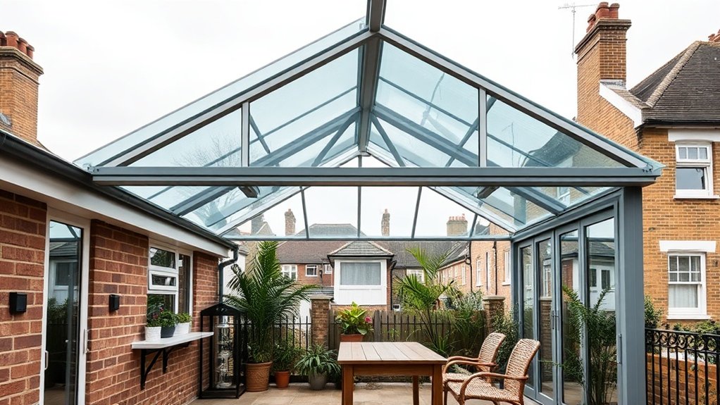 Lean-To Glazing Muswell Hill