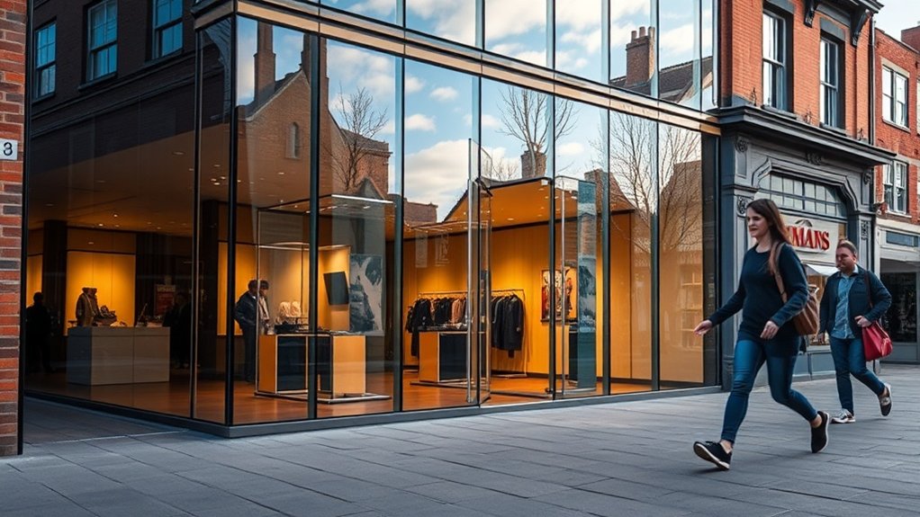 Shop Front Glazing Coldfall