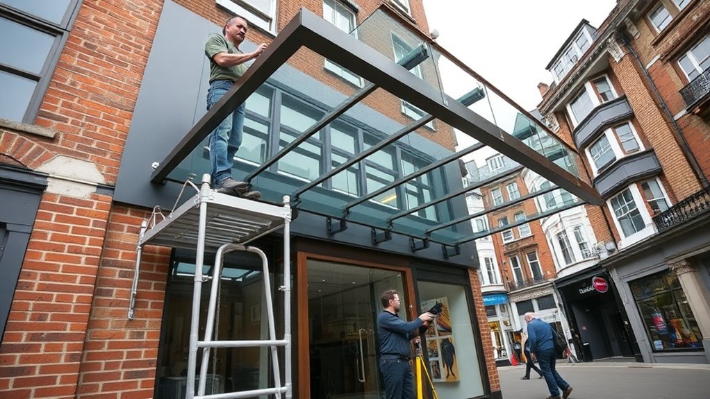 Shopfront Canopy Muswell Hill